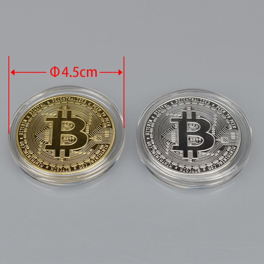 Metal Crypto Coins