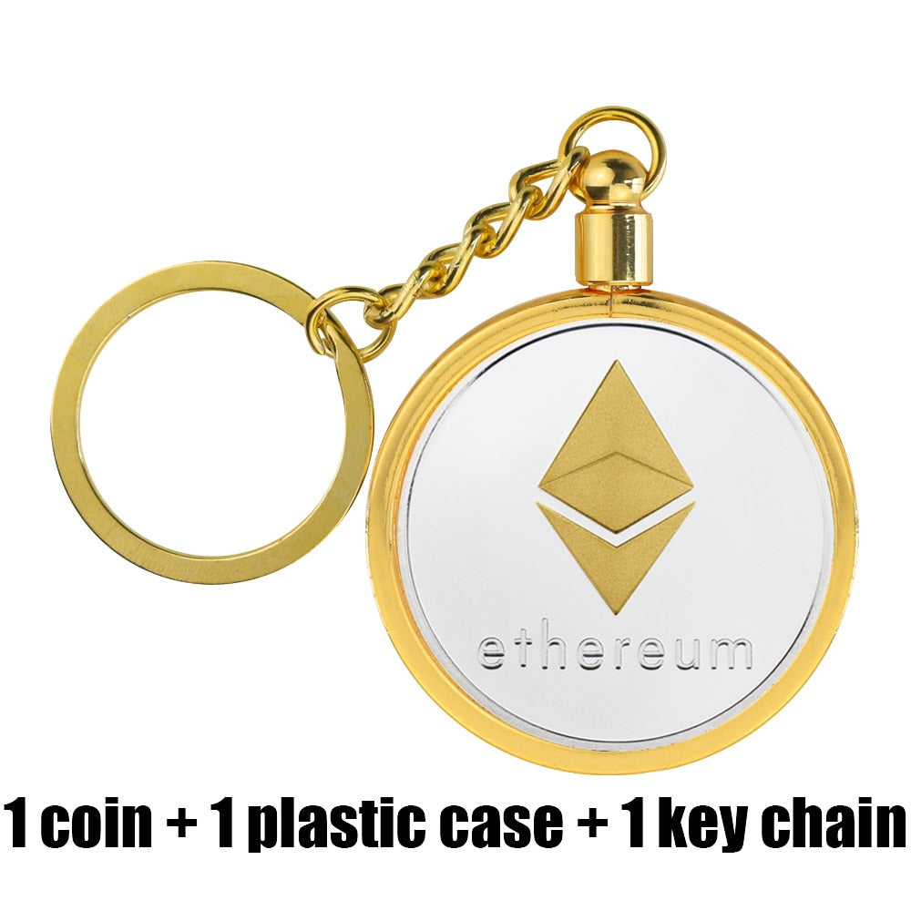 Ethereum Physical Coin (Silver Plated 40mm)