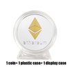 Ethereum Physical Coin (Silver Plated 40mm)