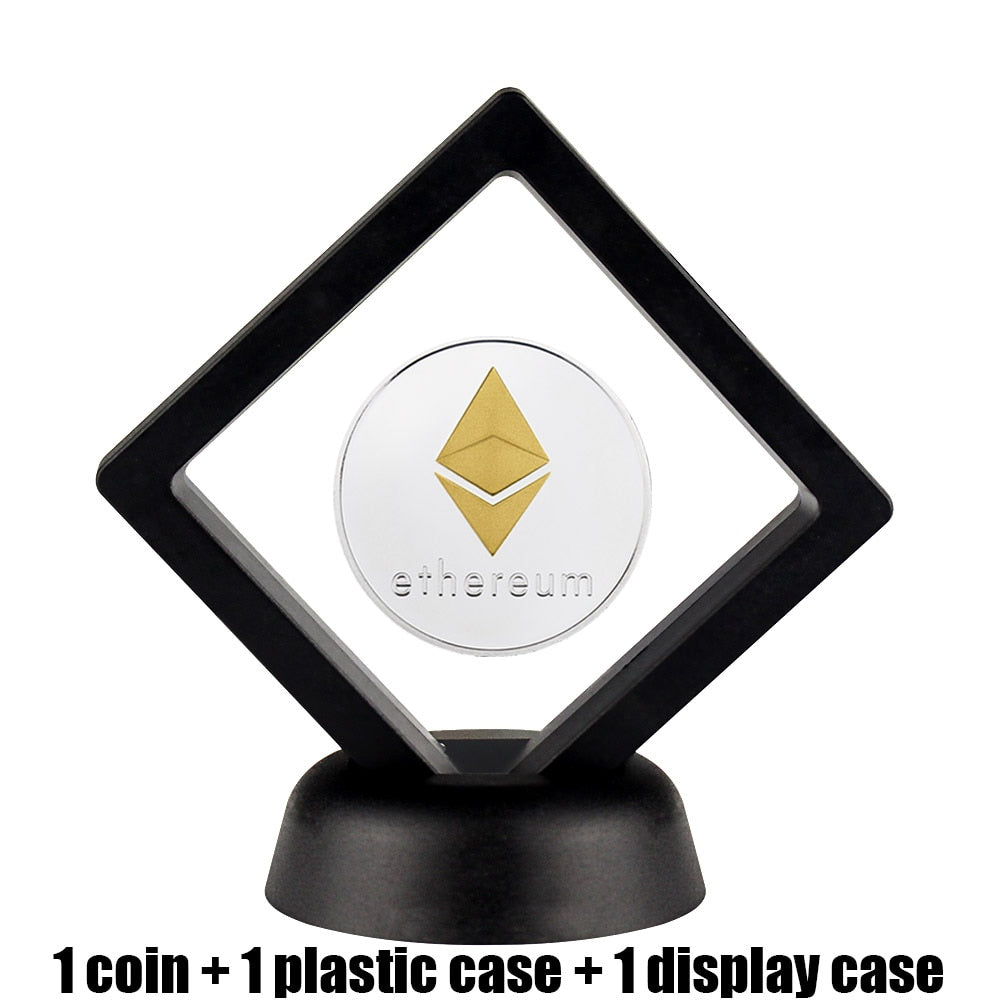 Ethereum Physical Coin (Silver Plated 40mm)