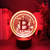 Led Bitcoin Night Light