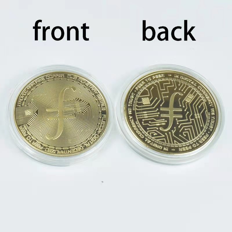 Metal Crypto Coins