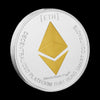 Ethereum Physical Coin (Silver Plated 40mm)