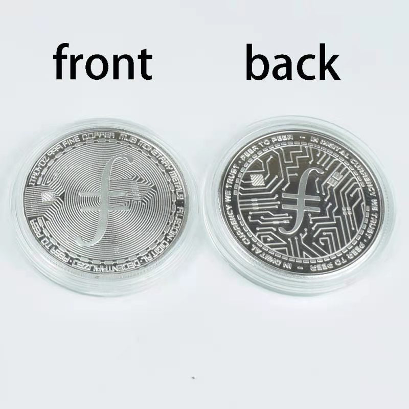 Metal Crypto Coins