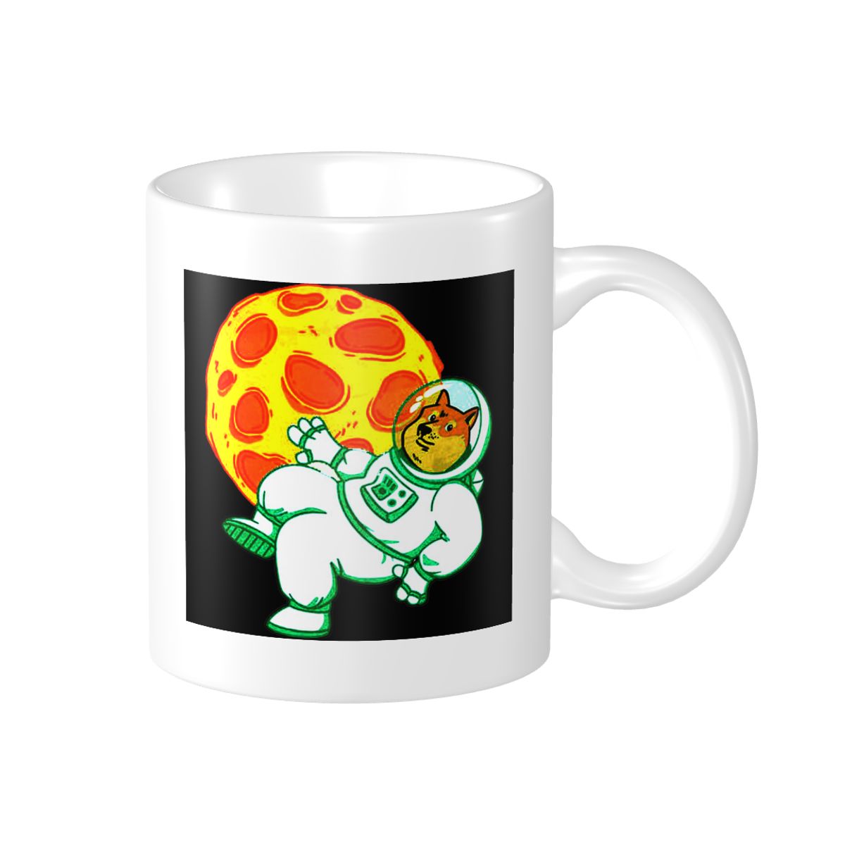 Dogecoin To The Moon Elon Musk Mugs Hot Sale coffee mugs