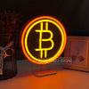 Neon Bitcoin Lamp