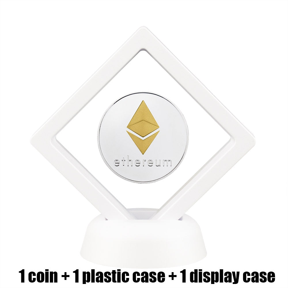 Ethereum Physical Coin (Silver Plated 40mm)