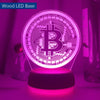 LED Bitcoin Night Lamp