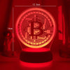 LED Bitcoin Night Lamp