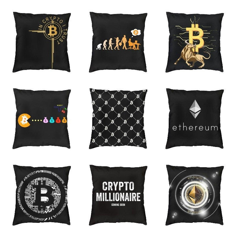 Crypto Pillow Case