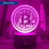 LED Bitcoin Night Lamp