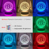 LED Bitcoin Night Lamp