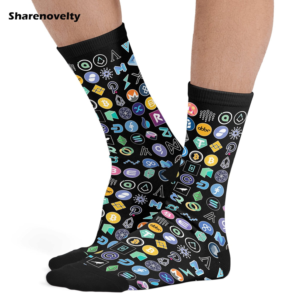 Bitcoin Novelty Socks